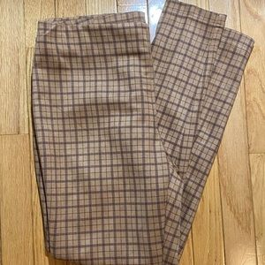 skinny plaid pants